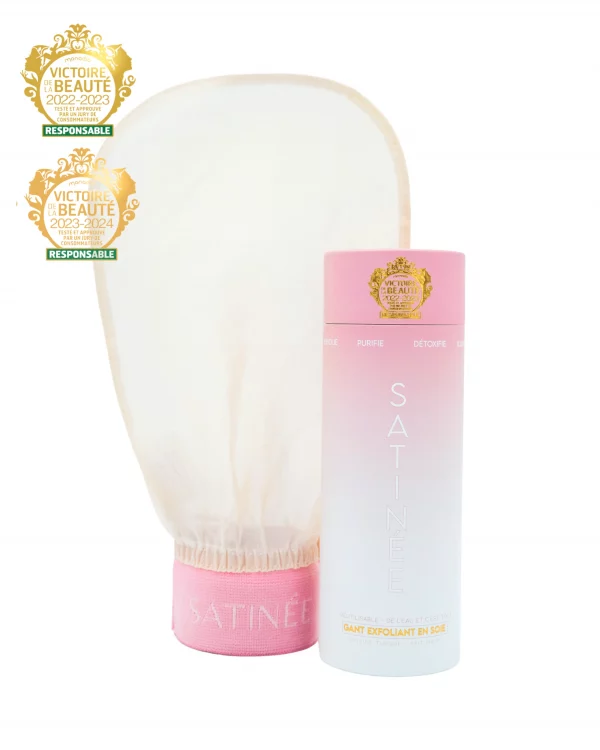 Gant Exfoliant à la Soie Soin Naturel Satinee