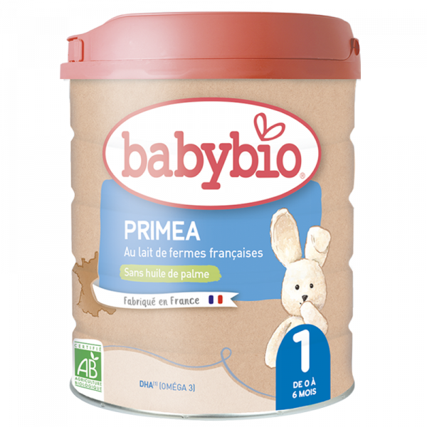 Primea 1er Âge - Babybio (Lait bio pour nourrissons dès la naissance)
