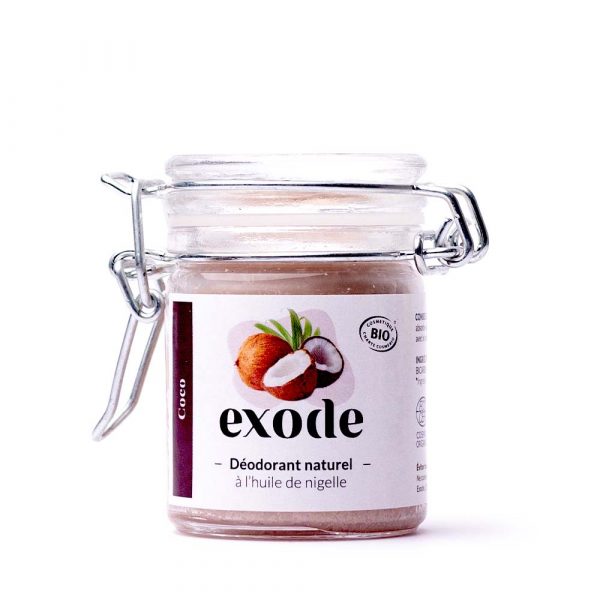 Déodorant Baume Coco Exode Naturel