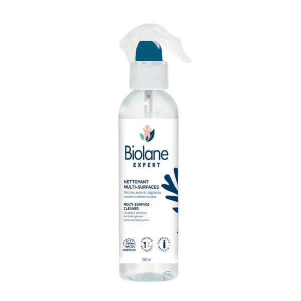 Nettoyant Multi-Surface Bébé - Biolane Expert (Nettoyage doux pour biberons, accessoires et surfaces)
