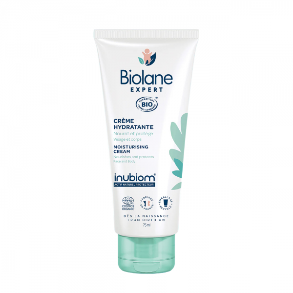 Crème Hydratante Bio - Biolane Expert (Hydratation et protection pour la peau délicate des bébés)