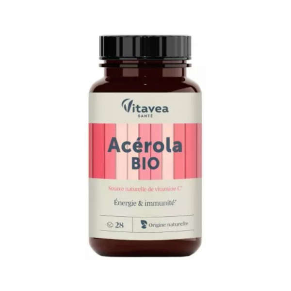 Vitavea Acérola Énergie & Immunité Bio 28 Comprimés