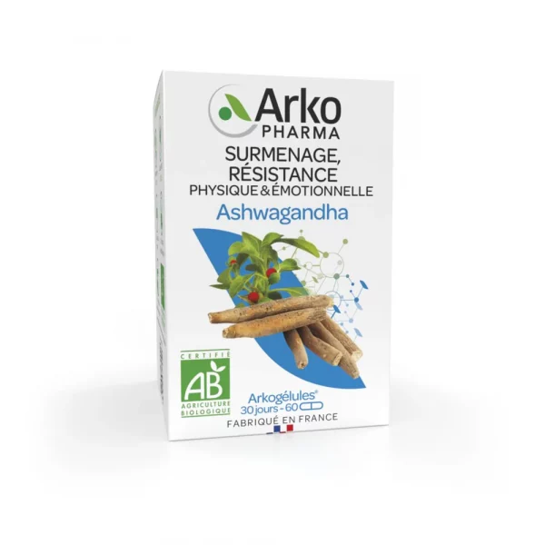 Arkogélules Bio Ashwagandha Arkopharma