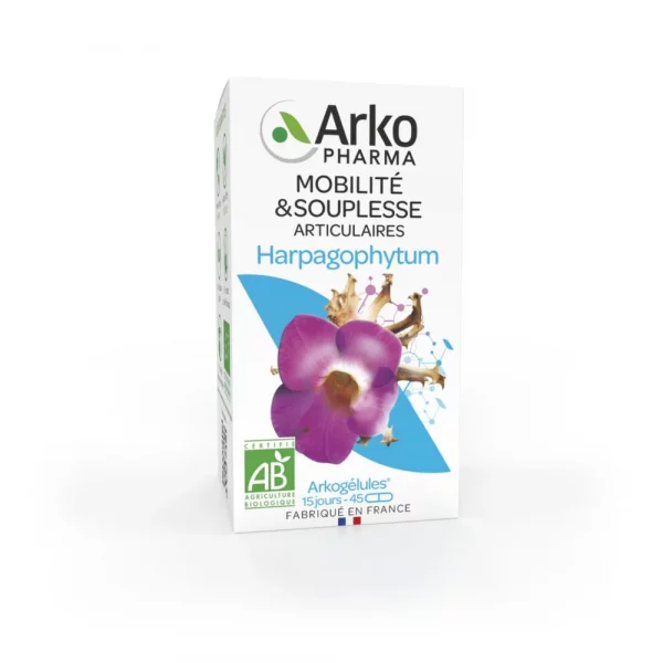 Arkogélules Bio Harpagophytum Arkopharma (45 gélules)