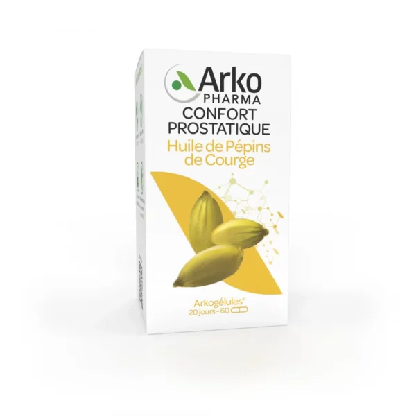 Arkogélules Huile de Pépins de Courge Arkopharma