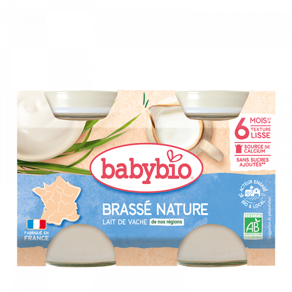 Dessert lacté bio Nature Babybio