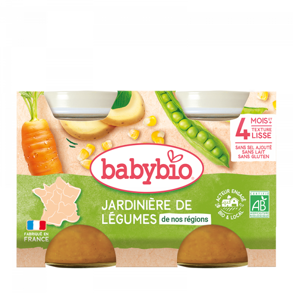 Babybio Petit pot Jardinière de Légumes