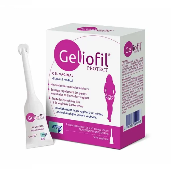 Géliofil Classic Gel Vaginal - 7 x 5 ml