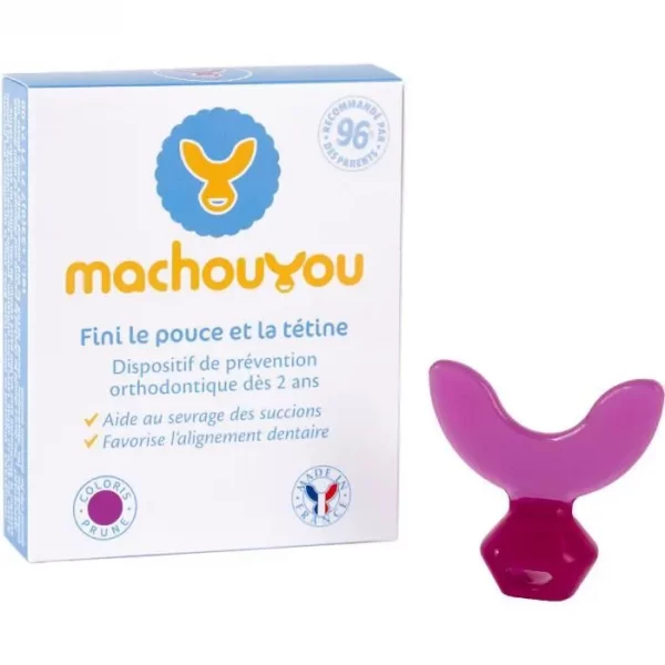 Machouyou Dispositif 1ères Dents - Prune (Dès 2 ans)
