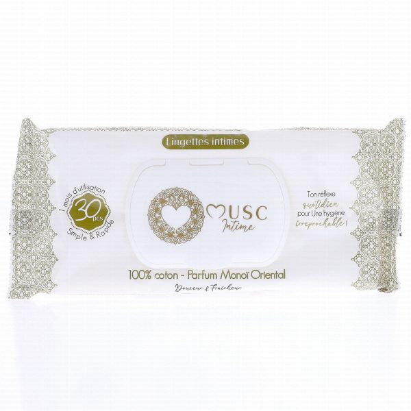 Lingettes Intimes Monoï Oriental La Rayonnante