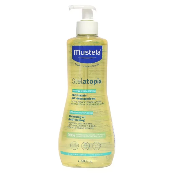 Mustela Huile Lavante Stelatopia