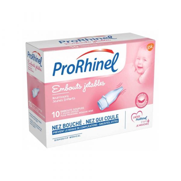 Prorhinel Embouts Jetables pour Mouche Bébé - 10 unités