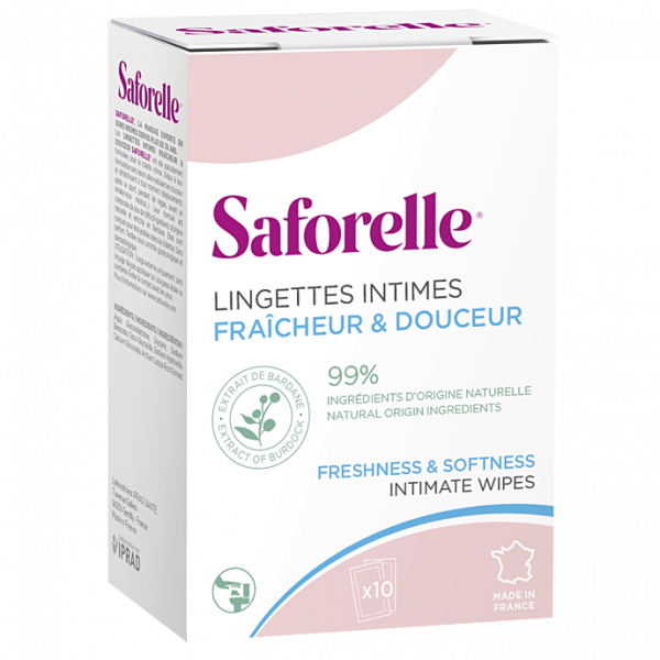 Saforelle Lingettes Intimes