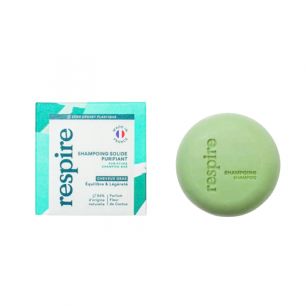 Respire Shampoing Solide Purifiant
