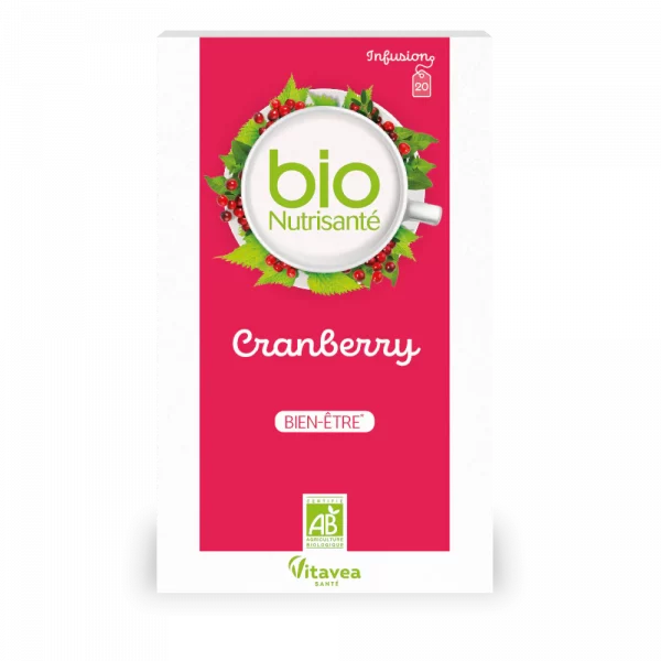 Infusion Cranberry - Vitavea (20 sachets)