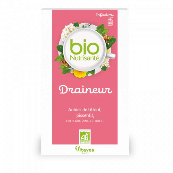 Infusion Draineur - Vitavea (20 sachets)