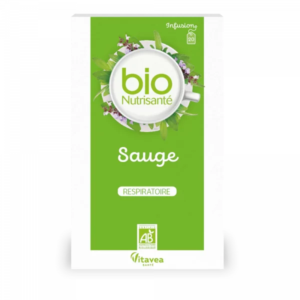 Infusion Sauge - Vitavea Bionutrisanté (20 sachets)