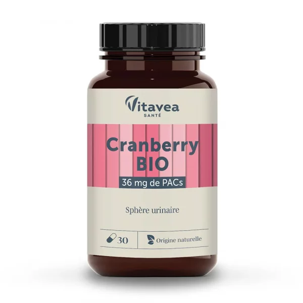 Vitavea Cranberry Bio 30 Gélules