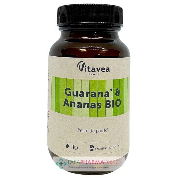 Vitavea Guarana & Ananas Bio Perte de Poids