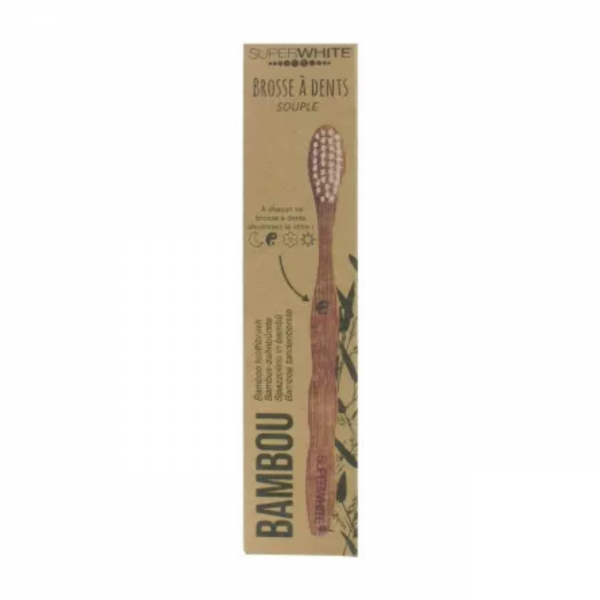 Superwhite Brosse à Dents en Bambou