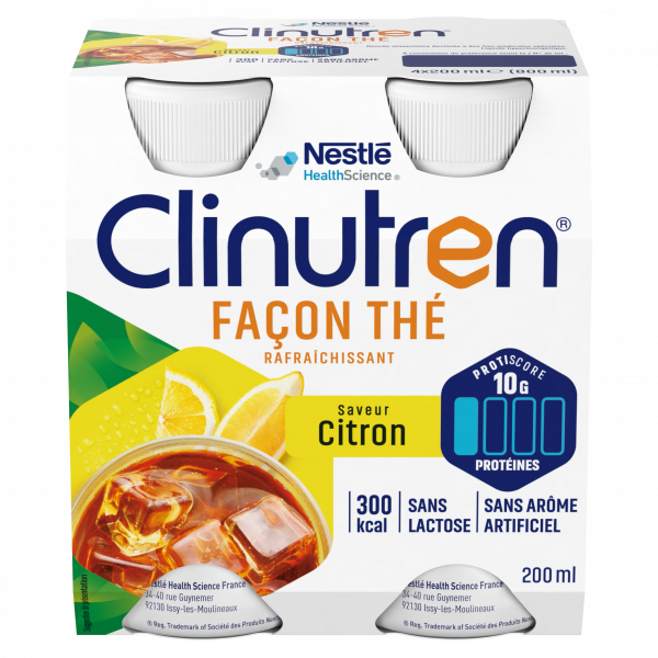 Clinutren Facon Thé Saveur Citron