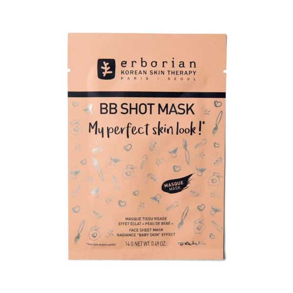 BB Shot Mask Effet Éclat 'Peau de Bébé' d'Erborian