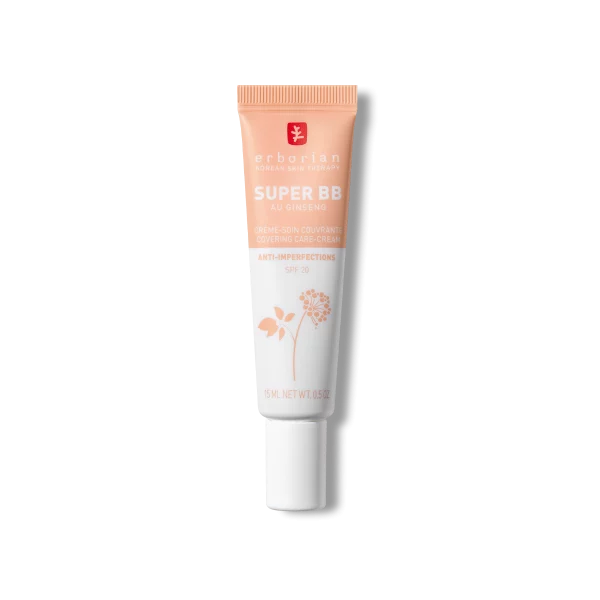 Super BB Crème Couvrante Anti-Imperfections Teinte Clair d'Erborian (15ml)