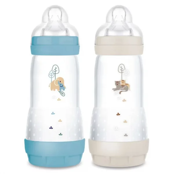MAM Easy Start Biberons Anti-Colique Débit 3 Océan et Sable 320ml