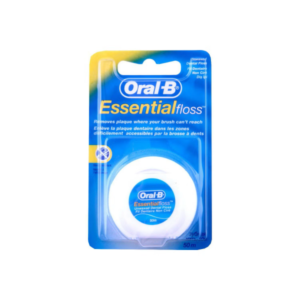 Oral-B Essential Floss Fil Dentaire Cire Menthe