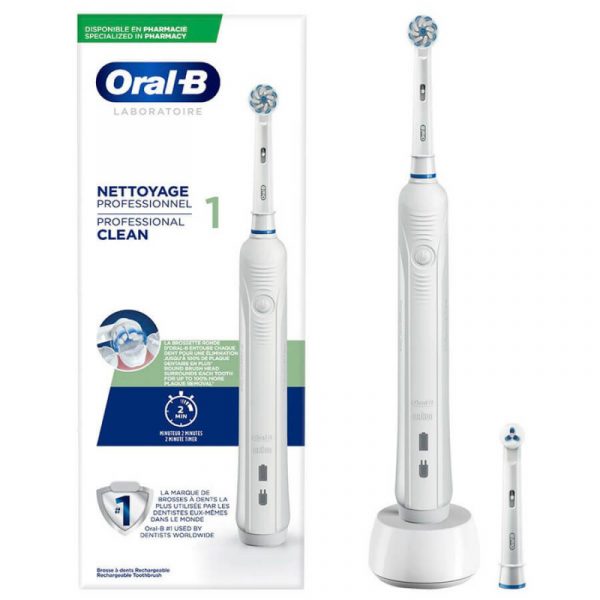 Oral-B Nettoyage Professionnel Brosse à Dents Électrique