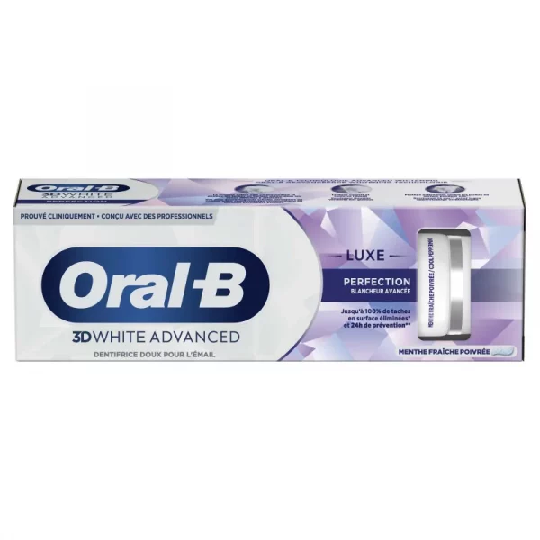 Oral-B 3D White Advanced Luxe Perfection Dentifrice 150 ml