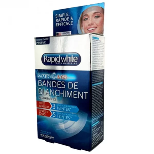 Bandes de Blanchiment Dentaire Rapidwhite