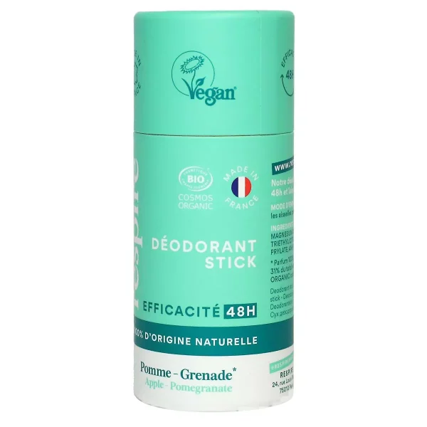 Respire Déodorant Stick Pomme Grenade 50g