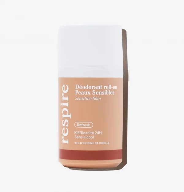Respire Déodorant Roll-On Peaux Sensibles