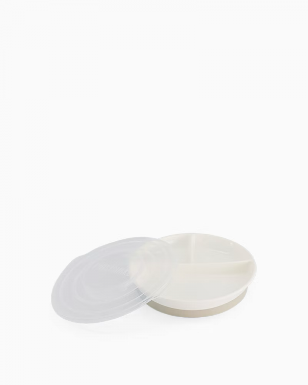 Assiette Compartimentée Twistshake Blanche