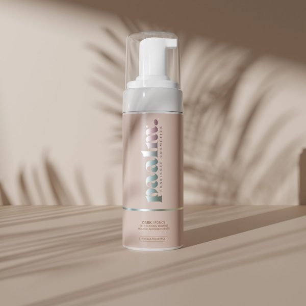 Paalm mousse autobronzante Dark (foncé) pour un bronzage naturel