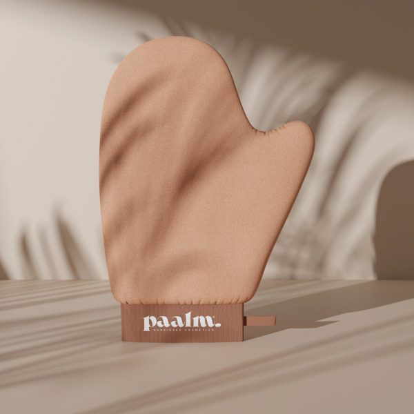 Paalm gant applicateur pour une application uniforme des soins