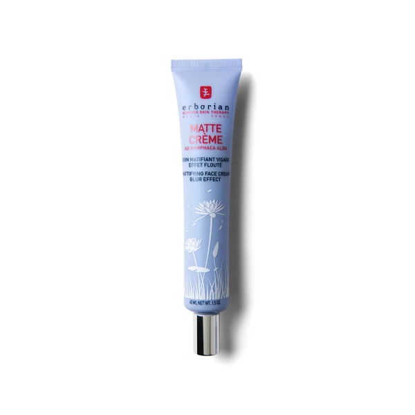 Erborian Matte Crème – Base de Teint Matifiante, pour une peau matifiée et lisse