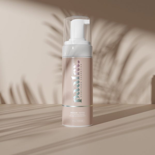 Paalm mousse autobronzante Medium (moyen) pour un bronzage naturel